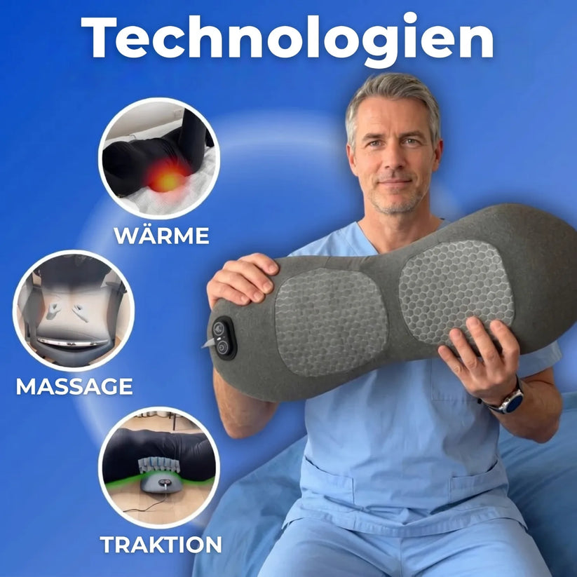 3-Zonen-Rücken-Tiefenmassagegerät